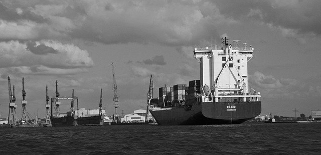 container ship