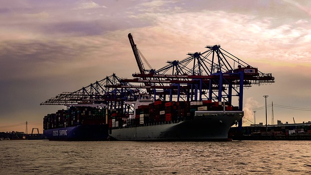 container ship