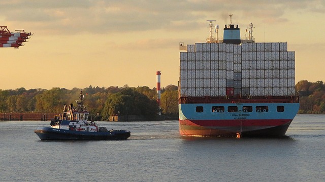 container ship