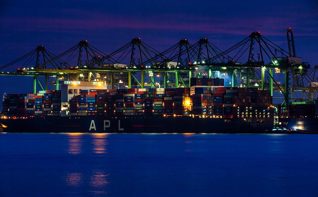 container ship