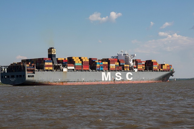 container ship