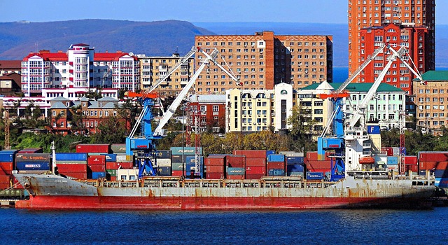 container ship