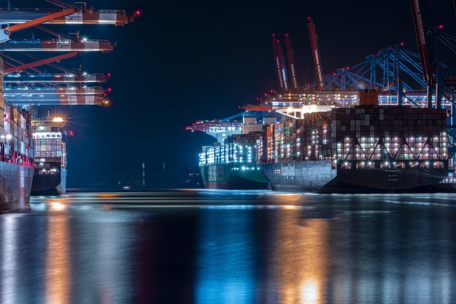 container ship