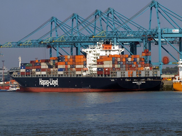 container ship