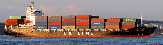 container ship