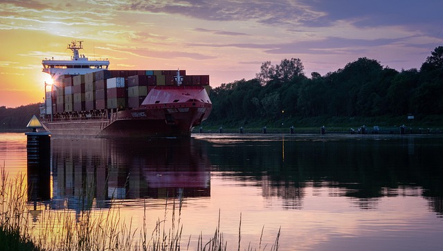 container ship
