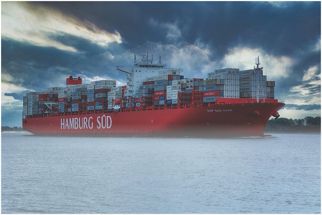 container ship