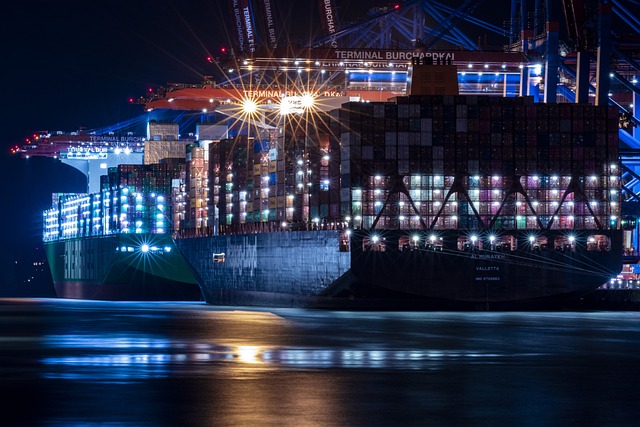 container ship