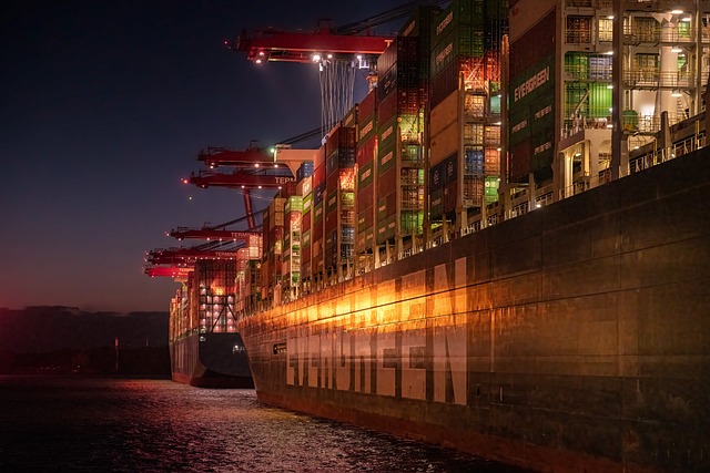container ship