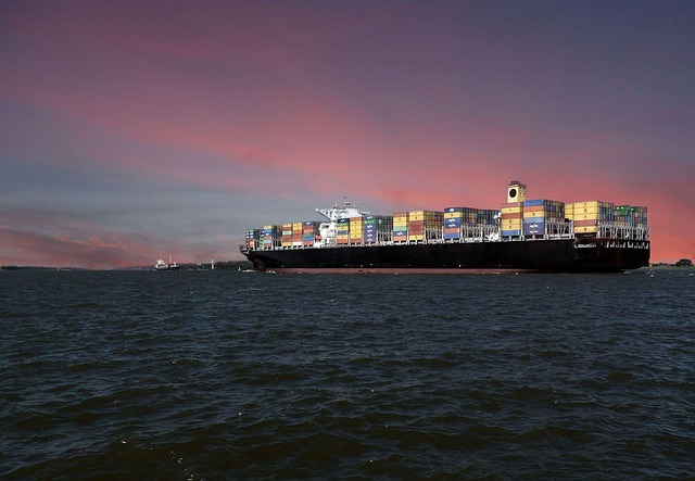 container ship