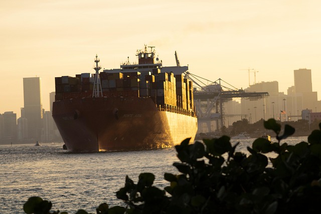 container ship