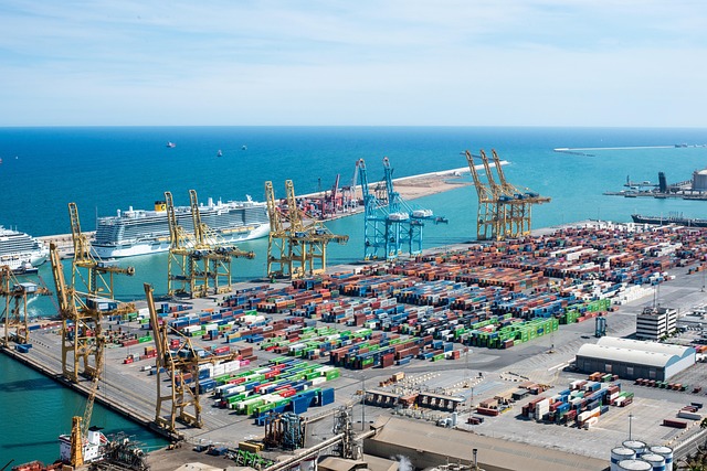 container ship
