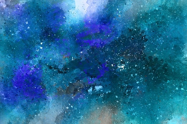 blue