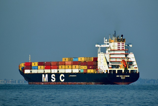 container ship