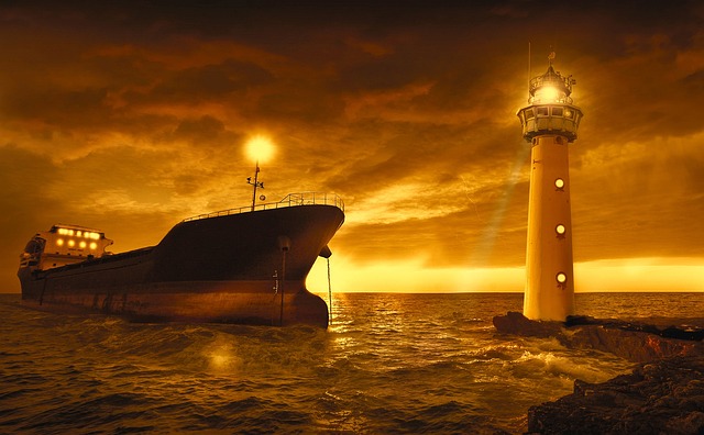 container ship