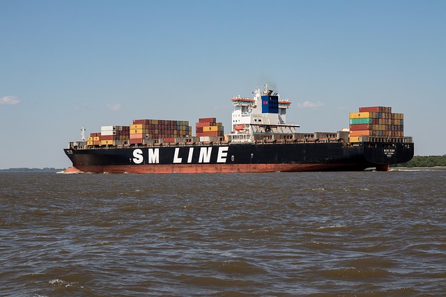 container ship