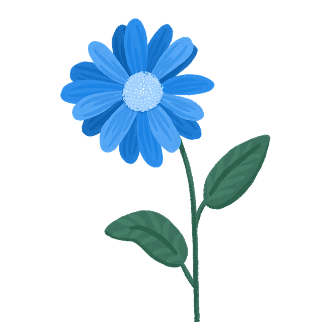 blue