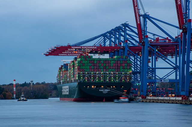 container ship